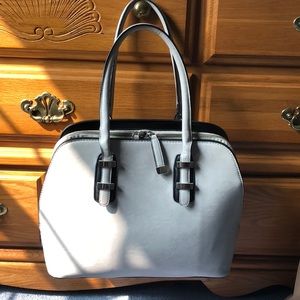 Grey purse from Charming Charlie